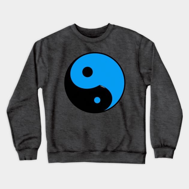 Yin Yang #10 Crewneck Sweatshirt by Wolfgon Designs